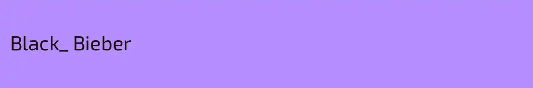 Black_ Bieber